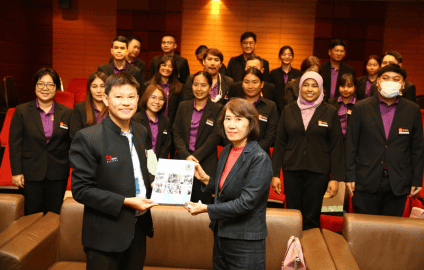 นักศึกษาหลักสูตรรัฐประศาสนศาสตรมหาบัณฑิต (MPA) จังหวัดพิษณุโลก รุ่นที่ 24 ศึกษาดูงาน ณ ศาลาว่าการเมืองพัทยา จังหวัดชลบุรี