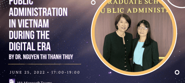 สรุปการบรรยายพิเศษเรื่องการบริหารงานภาครัฐของเวียดนามในยุคดิจิทัล โดย Dr. Nguyen Thi Thanh Thuy